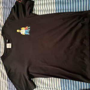 Mens Zara The Simpsons T Shirt Bart Homer